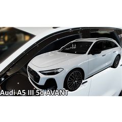 ΑΝΕΜΟΘΡΑΥΣΤΕΣ ΓΙΑ AUDI A5 3 (B10) 5D 2024+ ΣΕΤ ΑΥΤΟΚΙΝΗΤΟΥ ΑΠΟ ΕΥΚΑΜΠΤΟ ΦΙΜΕ ΠΛΑΣΤΙΚΟ HEKO - 4 ΤΕΜ.