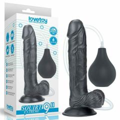 Lovetoy Squirting Dildo Black 9''-thumb-8