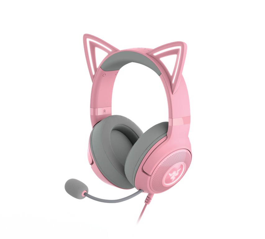 Razer - Kraken Kitty V2 - Quartz / Electronics