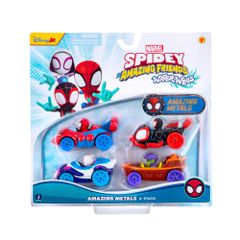 Spidey - Amazing Metals Car 4 Pack (SNF0378) / Toys