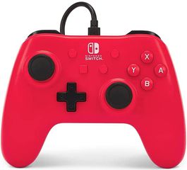 Powera Wired Controller Raspberry Red / Nintendo Switch