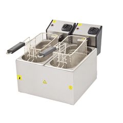 ΦΡΙΤΕΖΑ ΗΛΕΚΤΡΙΚΗ ΔΙΠΛΗ 3LTR +3LTR - 220V. ΔΙΑΣΤΑΣΕΙΣ 350x440x300 mm