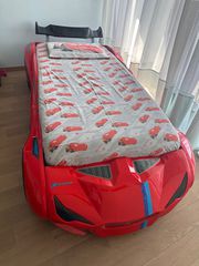 Παιδικό Κρεβάτι Αυτοκίνητο με Αποθηκευτικό Χώρο σε άριστη κατάσταση