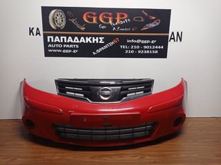 Προφυλακτήρας Εμπρός Μάσκα Κόκκινος Nissan Note 2009-2013 / Α