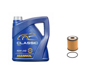 Service Pack #23 – Ford Mondeo III (2000–2007) – Mannol Classic 10W-40 7501 (4 L) + Φίλτρο Λαδιού SCT SH4791P