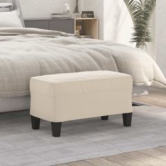 Πάγκος Κρεμ 70 x 35 x 41 εκ. από Ύφασμα Μικροϊνών 349449