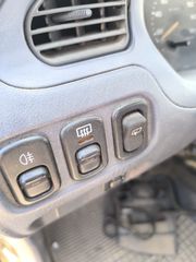 Τιμόνι από daihatsu cuore 1997 και διακόπτες φώτων , - καντράν κοντέρ