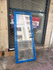 ΠΟΡΤΑ ΑΛΟΥΜΙΝΙΟΥ ΜΕ ΤΖΑΜΙ 2.26X0.87 KAΣΩΜΑ