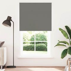 Roller Blind Blackout γκρί 135x230 cm Πλάτος υφάσματος 131,6cm 4011213