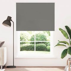 Roller Blind Blackout γκρί 150x230 cm Πλάτος υφάσματος 146,6cm 4011216