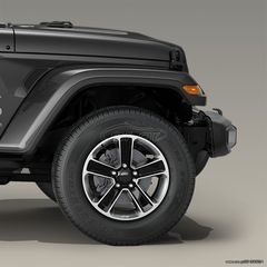4ΑΔΑ ΓΝΗΣΙΕΣ SAHARA ΖΑΝΤΕΣ ΑΛΟΥΜΙΝΙΟΥ 18" ΓΙΑ WRANGLER JK-JL-JT ΑΠΟ ΤΗΝ MOPAR-thumb-1