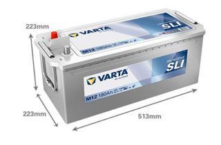 ΜΠΑΤΑΡΙΑ VARTA M12 180Ah 1400A PROMOTIVE SLI 513x223x223
