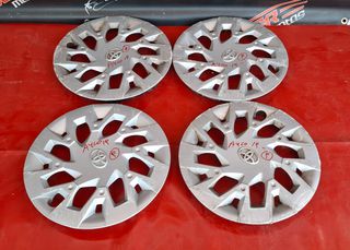 TOYOTA AYGO 2014-2022 ΤΑΣΙΑ ΤΡΟΧΟΥ 15''   (4 ΤΕΜΑΧΙΑ)