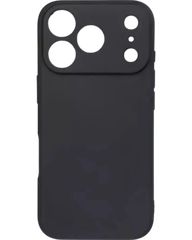 Matt TPU case protect lens for iPhone 17 Pro Black