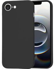 Matt TPU case protect lens for iPhone 16e Black