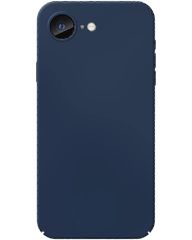 Matt TPU case protect lens for iPhone 16e Dark Blue