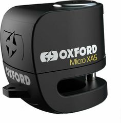 Oxford Micro XA5 Κλειδαριά Δισκόφρενου Μοτοσυκλέτας με Συναγερμό & Πείρο 5.5mm Μαύρο Χρώμα