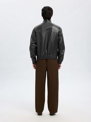 Selected Josef Leather Bomber Jacket 16098284-thumb-5
