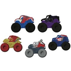 Monster Jam Mini Jams Marvel 5 Pack (6075434) / Toys