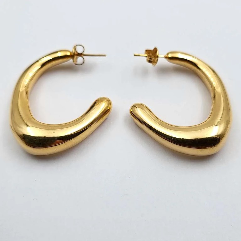 Elysium gold earrings