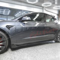 TESLA MODEL 3 SIDE SKIRTS / ΠΛΑΙΝΑ ΜΑΡΣΠΙΕ PERFORMANCE-thumb-1