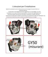 Καινούργιο καρμπυρατέρ για kymco agility 50 (GY6)