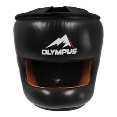 Κάσκα Olympus CRN Full Face Δερμάτινη-thumb-1