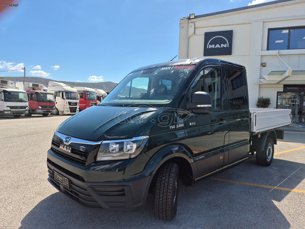 Διπλοκάμπινο MAN 2021 TGE 3.180 DC 4x4 PLATFORM