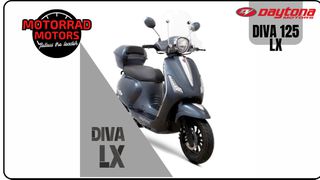 Daytona Diva 125e LX 2025 TOPBOX + ΠΑΡΜΠΡΙΖ