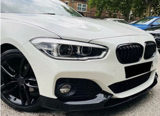 Lip spoiler μαύρο πλαστικό γυαλιστερό - Bmw F20 M Style 2015-2018