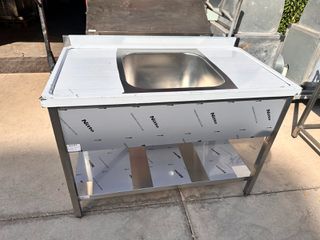 Λάντζα ανοιχτή STOCK με 1 γούρνα 50x50 (Κ1097)