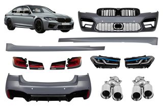 Full Body kit look M5 BMW 5 series G30 2017-2020 μετατροπή σε G30 LCI 2021+