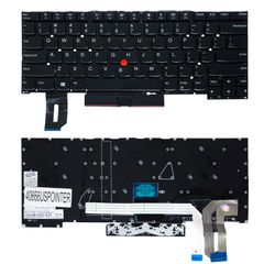 Πληκτρολόγιο - Laptop Keyboard για Lenovo ThinkPad E490 - Model/Type : 20N8 01YP332 SN20P32882 PK131661A13 SG-90470-2DA US No Frame Pointer Black ( Κωδ.40666USPOINTER )