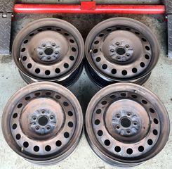 Ζάντες ατσάλινες γνήσιες από Toyota, 16", 5x100, 4 τεμάχια
