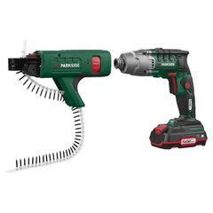 Κατσαβίδι γυψοσανίδας Μπαταρίας PARKSIDE® 20 V "PTBSA 20-Li A1", με μπαταρία και φορτιστή