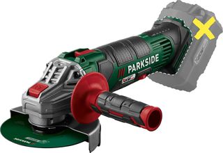 Γωνιακός τροχός μπαταρίας PARKSIDE® 20 V »PWSA 20-Li G4«, χωρίς μπαταρία και φορτιστή