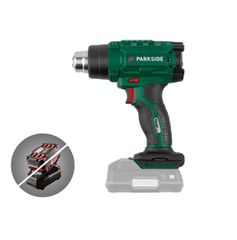 Επαναφορτιζόμενο πιστόλι θερμού αέρα PARKSIDE® 20V »PHLGA 20-Li C2«, χωρίς μπαταρία και φορτιστή