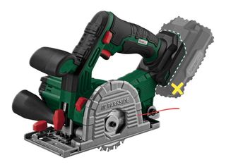 Βυθιζόμενο Δισκοπρίονο ακριβείας PARKSIDE® 20 V «PTS 20-Li B2», [χωρίς μπαταρία και φορτιστή]