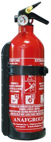 Πυροσβεστήρας Σκόνης 1000gr με Βάση (000126803) | Pancarshop