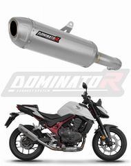 Dominator Εξάτμιση Τελικό S6 S.Steel Honda Hornet 750 2024 - 2025 (Με Σιγαστήρα)
