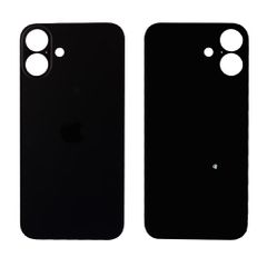 FOR IPHONE 16 PLUS BATTERY COVER BLACK 3P OR