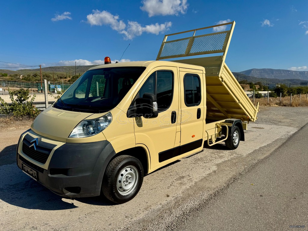 Διπλοκάμπινο Citroen 2012 JUMPER ΔΙΠΛ/ΝΟ ΑΝΑΤΡΟΠΗ EURO5b