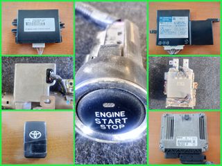 Εγκέφαλος + Κίτ  (smart entry)  TOYOTA YARIS  D4D  1ND-TV  2006-2011  899985201/450202217 _ 896610D470/0281012515 _ 8273052371 / 9624 _ 8930052021 / 2326000110 _  2005DJ0924 _ 897840D010 / 626665000