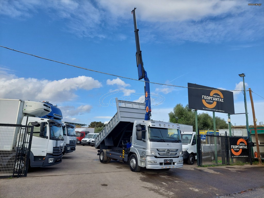 Ανατροπή + Γερανός Mercedes-Benz 2006 ATEGO 1222-ΑΝΑΤΡΟΠΗ-ΓΕΡΑΝΟΣ PM 10 LC (1224)