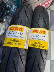 PIRELLI DIABLO ROSSO SPORT 80/90-17 70/90-17