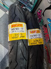 PIRELLI DIABLO ROSSO SPORT 80/90-17 70/90-17-thumb-1