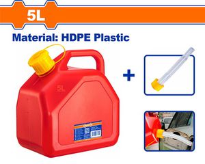 Wadfow WQY2305 Δοχείο Καυσίμου Πλαστικό 5Lit