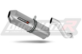 Dominator Εξάτμιση Τελικό OVR S.Steel Honda VFR 750 1990 - 1992 Ψηλή Τοποθέτηση Με Σιγαστήρα