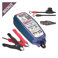 Tecmate Optimate 2 Φορτιστής Μπαταρίας Μοτοσυκλέτας Duo 12V battery charger. Bronze