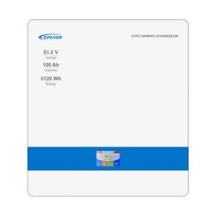 Επιτοίχια Μπαταρία Λιθίου LV Epever EP-LFP51100-W 51.2V 100Ah 5.12kWh IP65